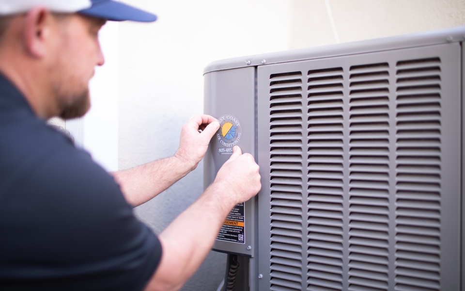 Technician Working Outdoors Photo