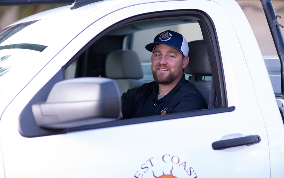 West Coast Air Technician Dispatched to Customer Photo